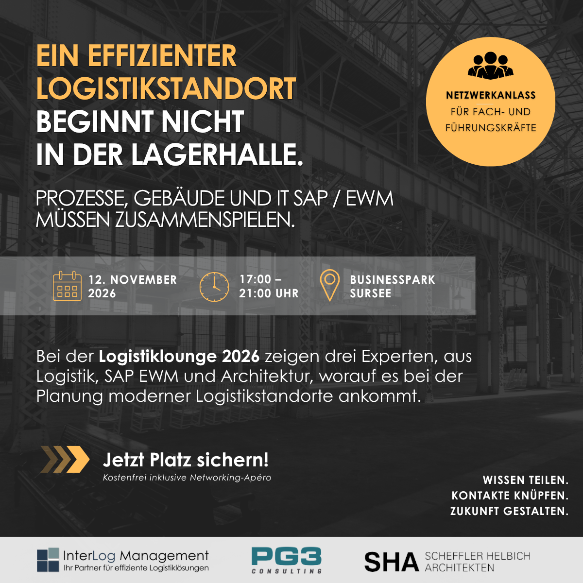 Netzwerkanlass ThreeVision (Social-Media Beitrag)